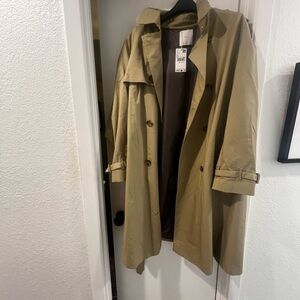 NWT Mango Women’s Plus Classic Trench Coat